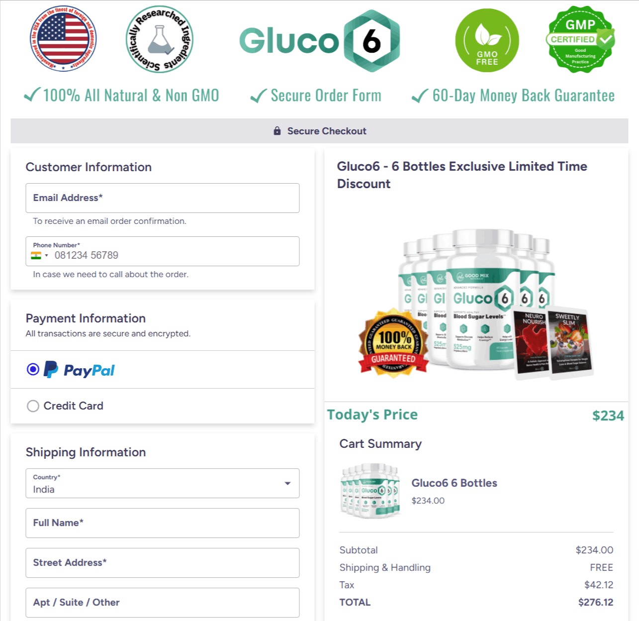 Gluco6-Secure-Checkout